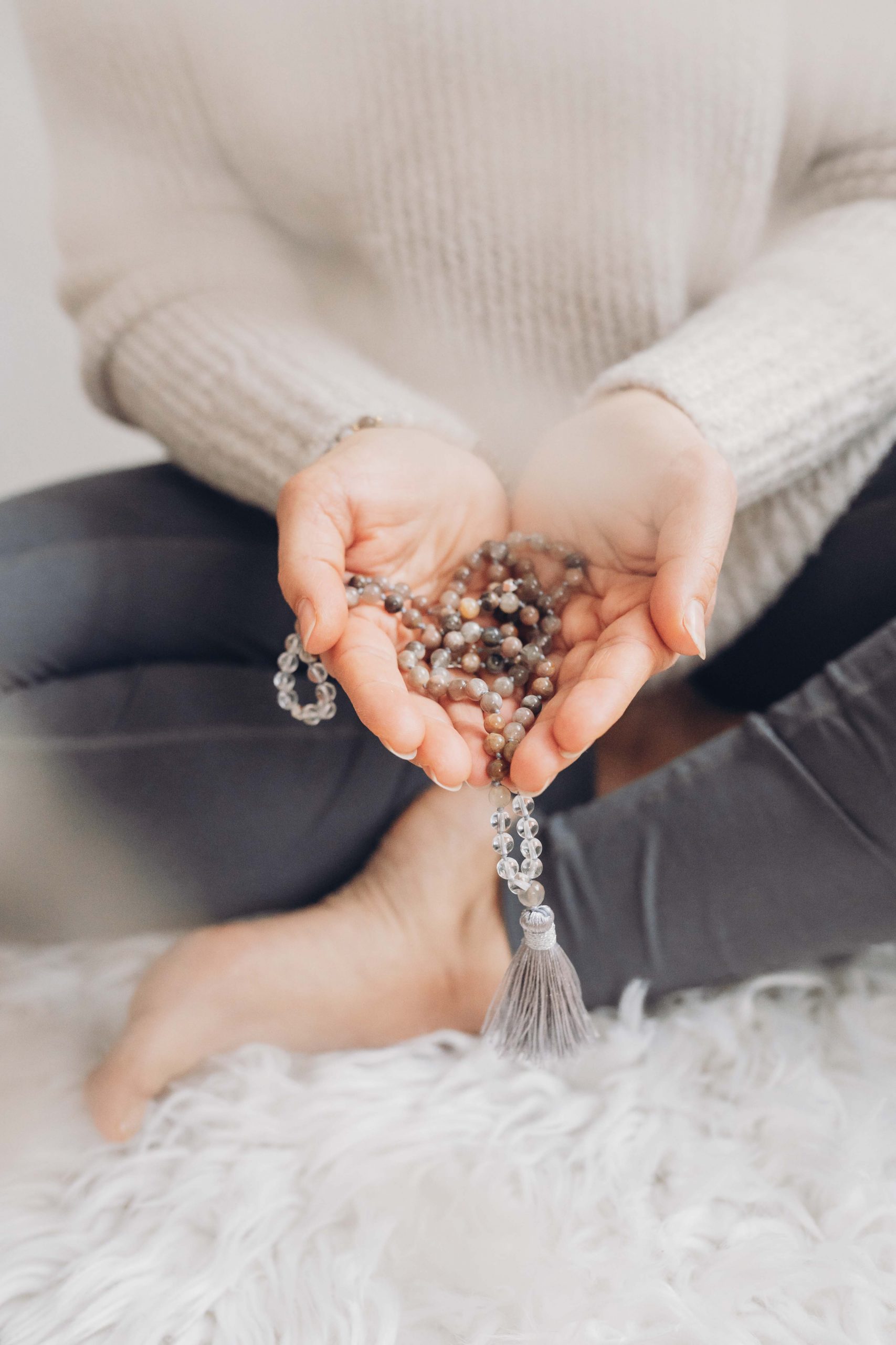 Perlen Mala Energiearmband Yogaschmuck